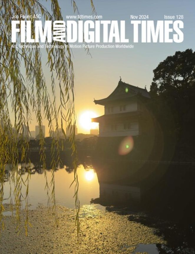 FILM AND DIGITAL TIMES magazine side cover Issue 128  November 2024