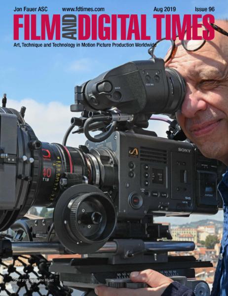 FILM AND DIGITAL TIMES magazine side cover Issue 96  August 2019