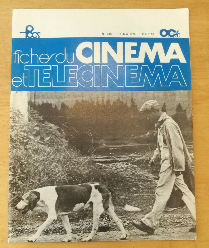 FICHES DU CINEMA | LES magazine side cover Issue 488 15 June 1973