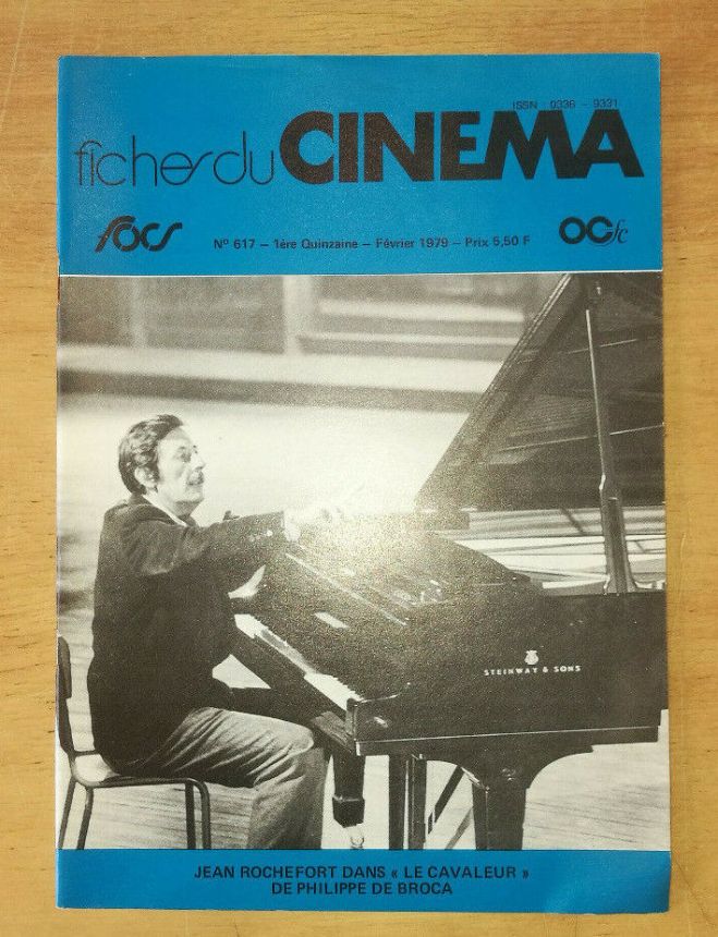 FICHES DU CINEMA | LES magazine side cover Issue 617  February 1979