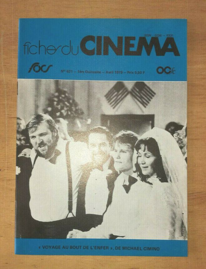 FICHES DU CINEMA | LES magazine side cover Issue 621  April 1979