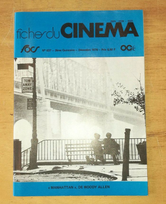 FICHES DU CINEMA | LES magazine side cover Issue 637  December 1979