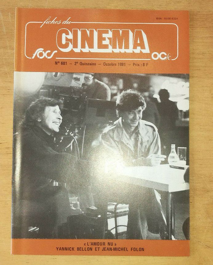 FICHES DU CINEMA | LES magazine side cover Issue 681  October 1981