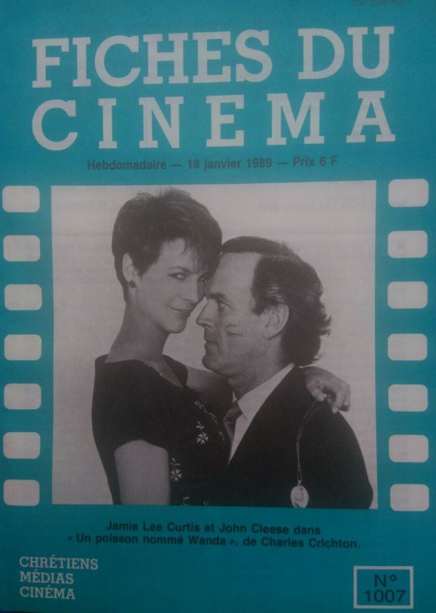 FICHES DU CINEMA | LES magazine side cover Issue 1007 18 January 1989