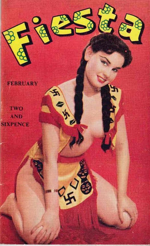 FIESTA (50s UK) magazine side cover  February 1957