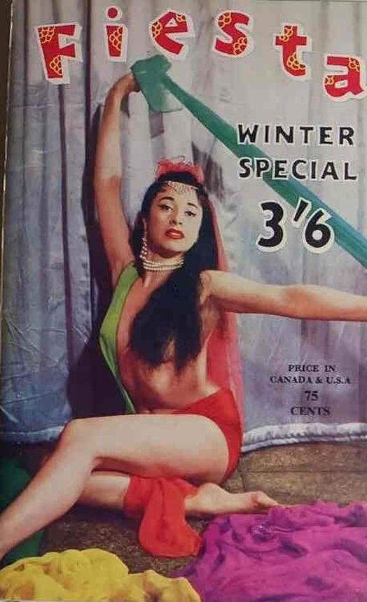 FIESTA (50s UK) magazine side cover Winter 1958