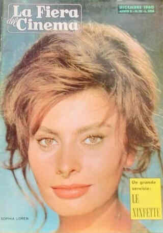 FIERA DEL CINEMA | LA magazine side cover December 1960