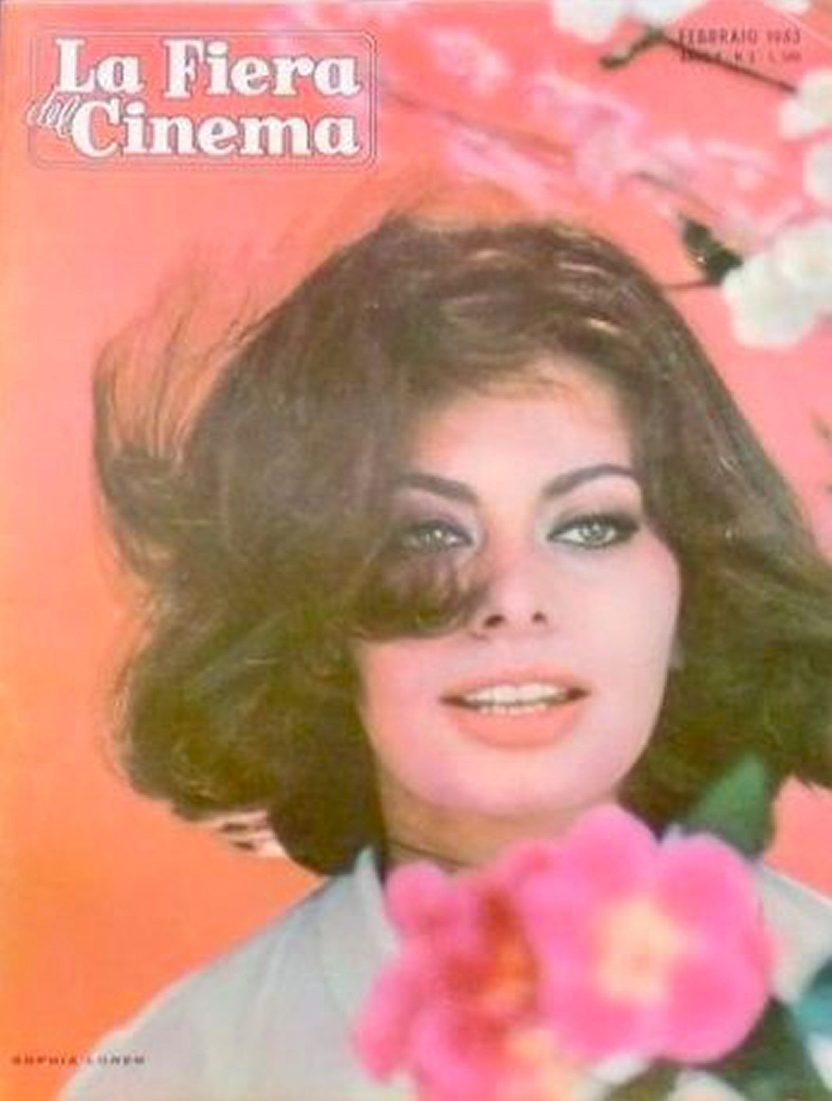 FIERA DEL CINEMA | LA magazine side cover February 1963