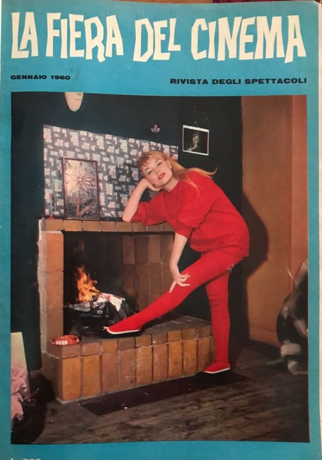FIERA DEL CINEMA | LA magazine side cover  January 1960