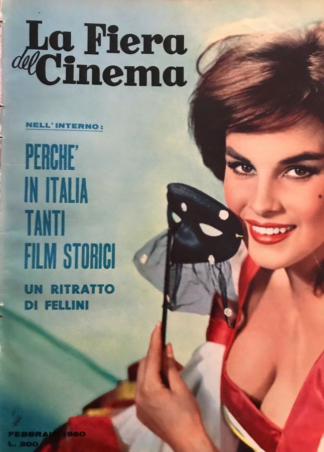 FIERA DEL CINEMA | LA magazine side cover  February 1960