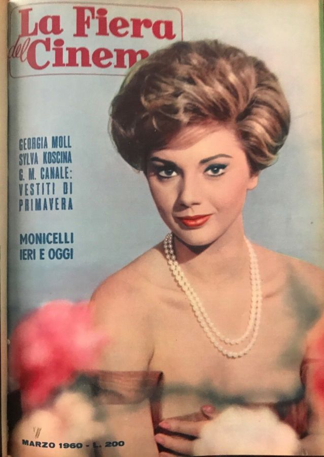 FIERA DEL CINEMA | LA magazine side cover  March 1960