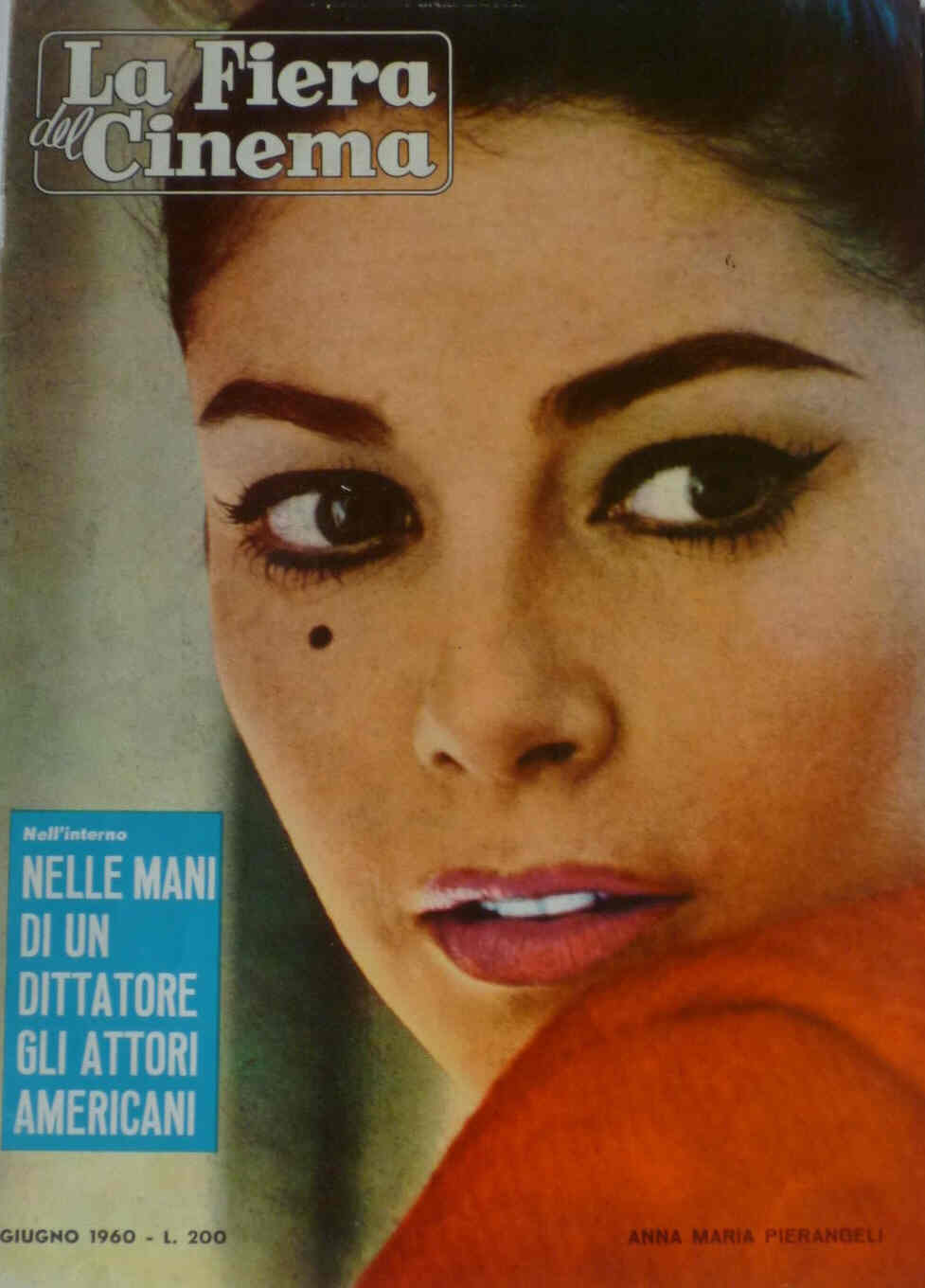 FIERA DEL CINEMA | LA magazine side cover June 1960