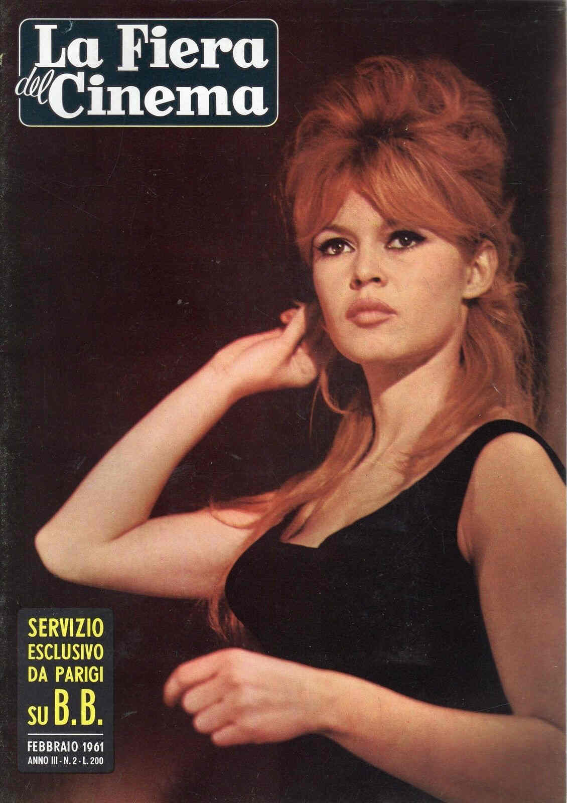FIERA DEL CINEMA | LA magazine side cover February 1961
