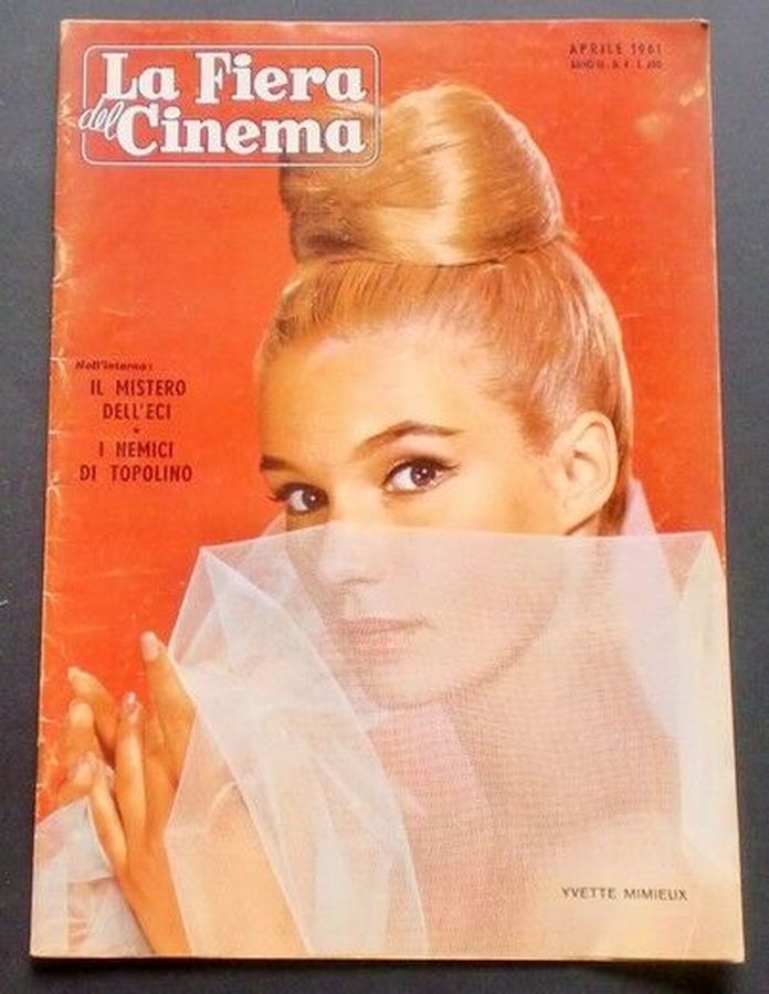 FIERA DEL CINEMA | LA magazine side cover April 1961