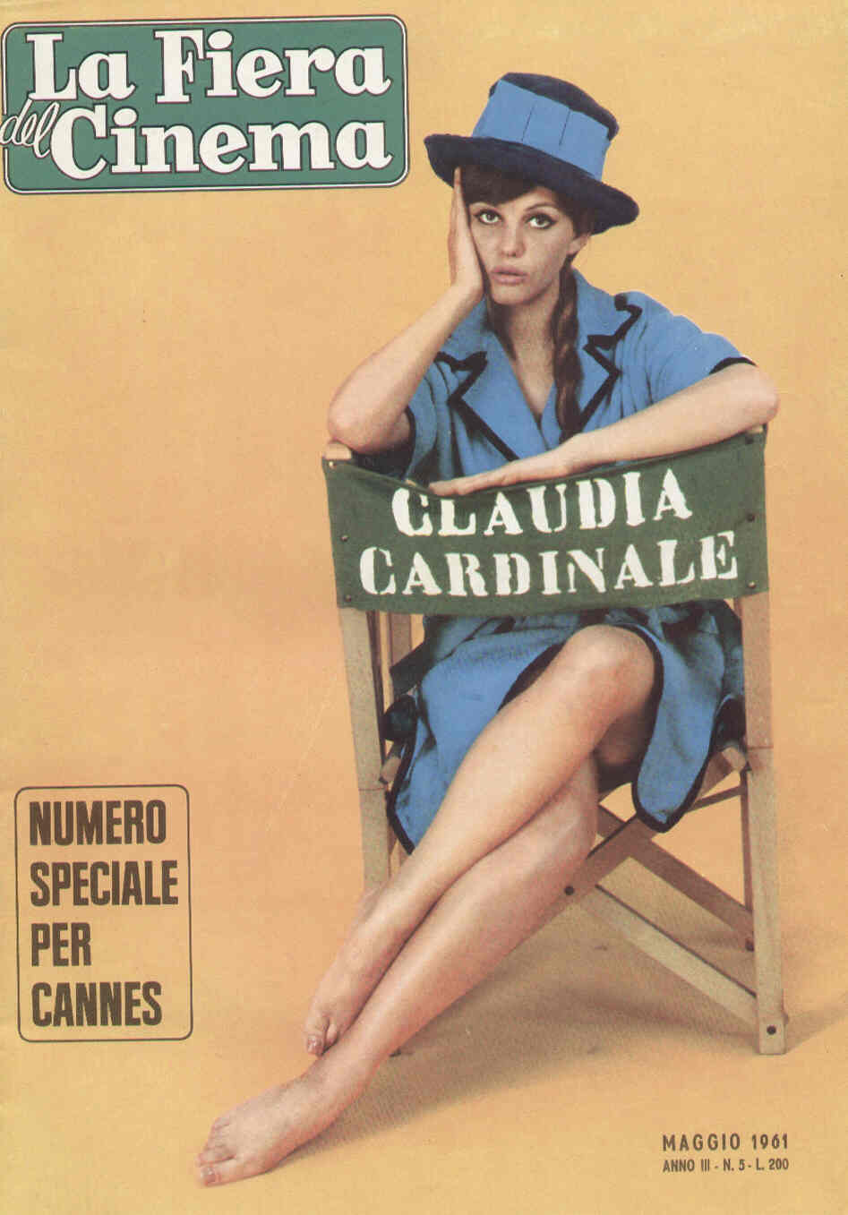 FIERA DEL CINEMA | LA magazine side cover May 1961