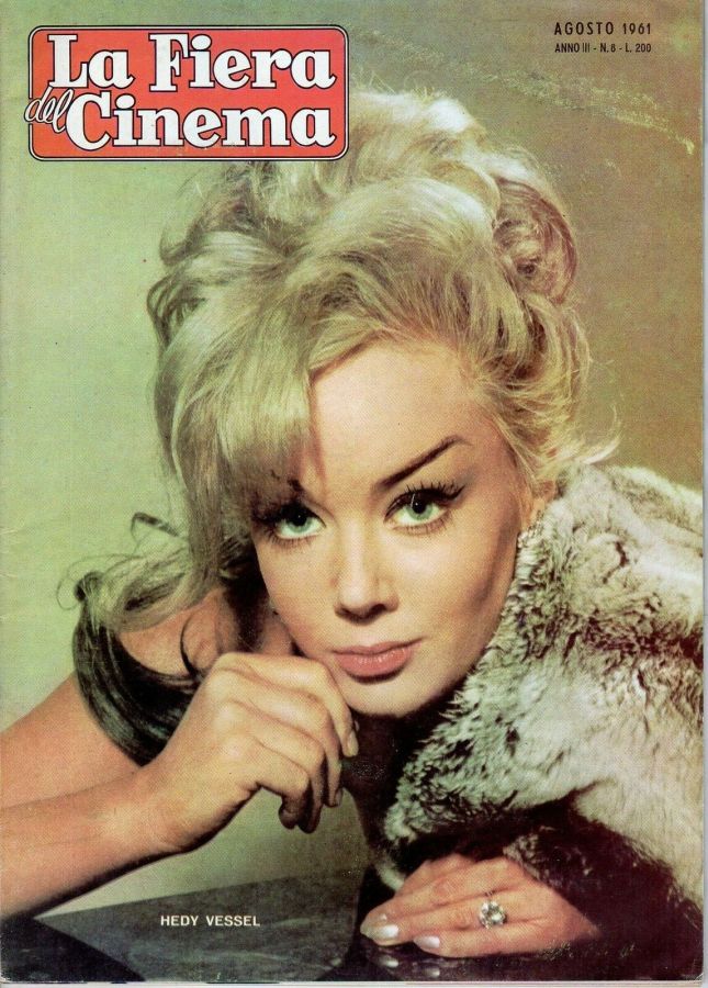 FIERA DEL CINEMA | LA magazine side cover August 1961