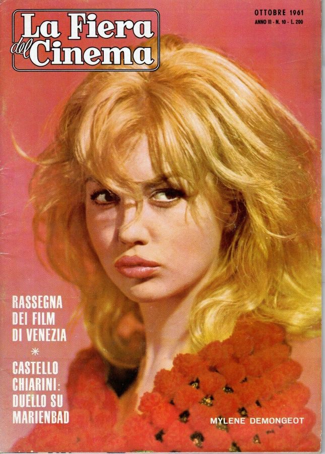 FIERA DEL CINEMA | LA magazine side cover October 1961