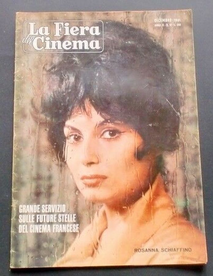 FIERA DEL CINEMA | LA magazine side cover December 1961