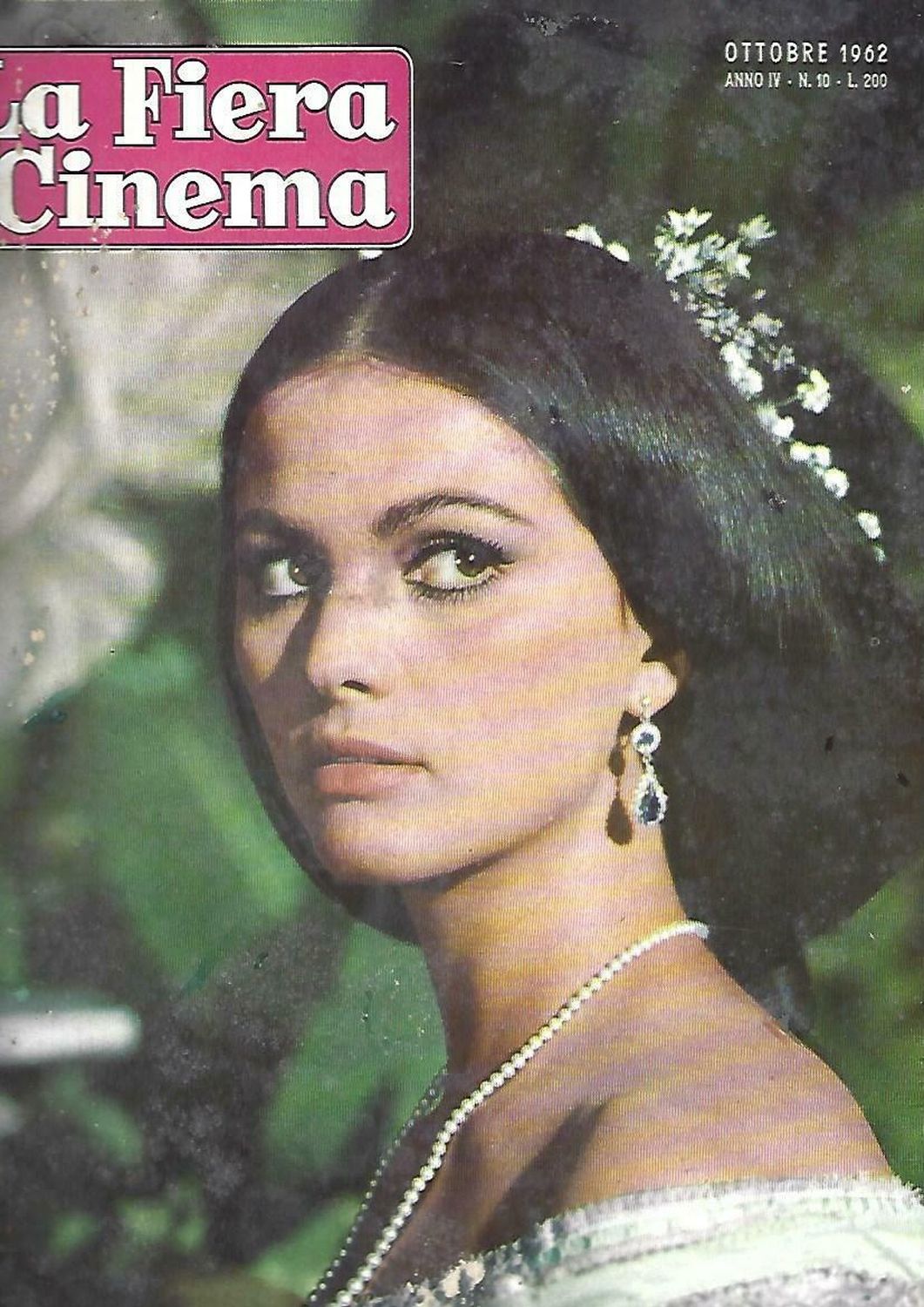 FIERA DEL CINEMA | LA magazine side cover October 1962