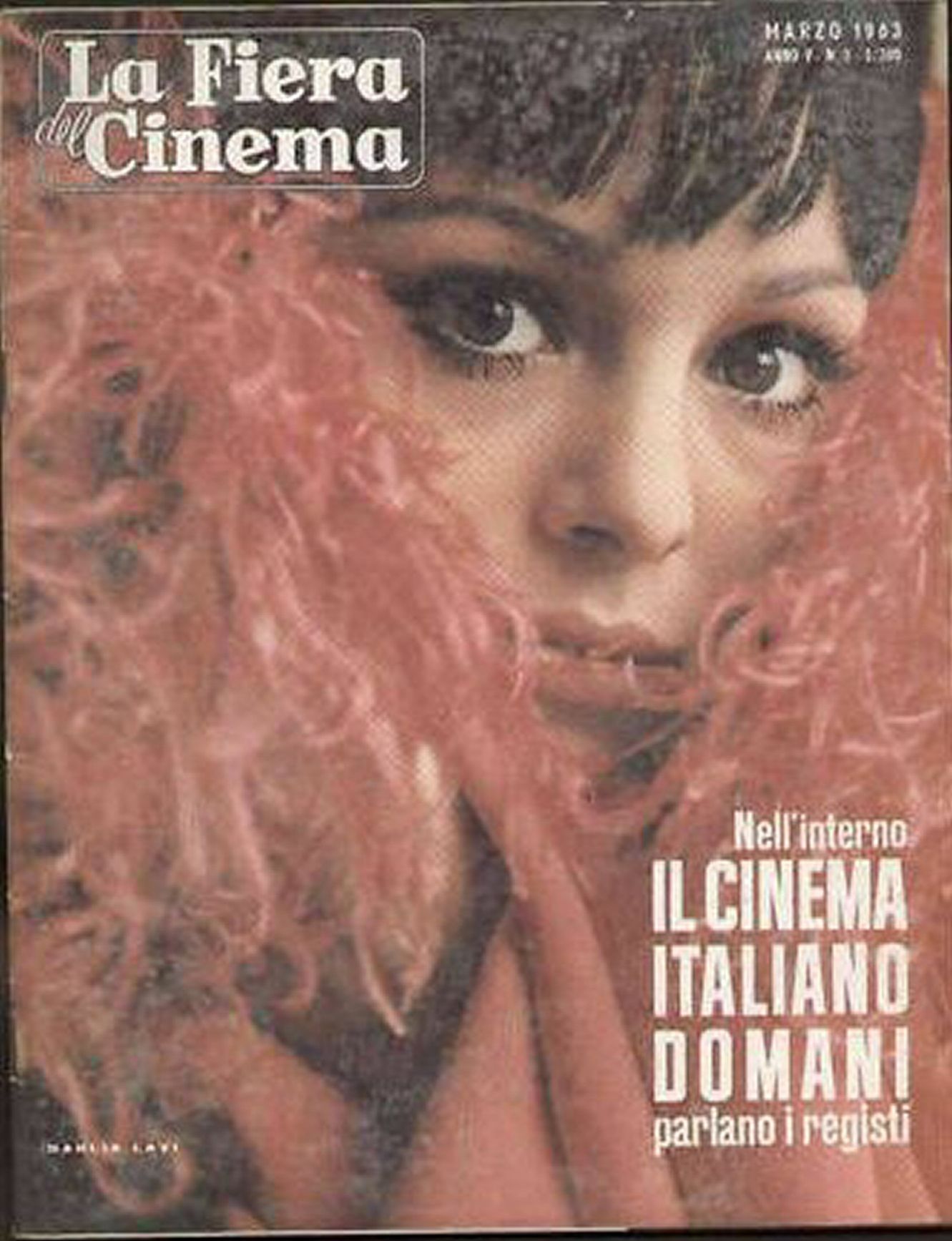 FIERA DEL CINEMA | LA magazine side cover March 1963