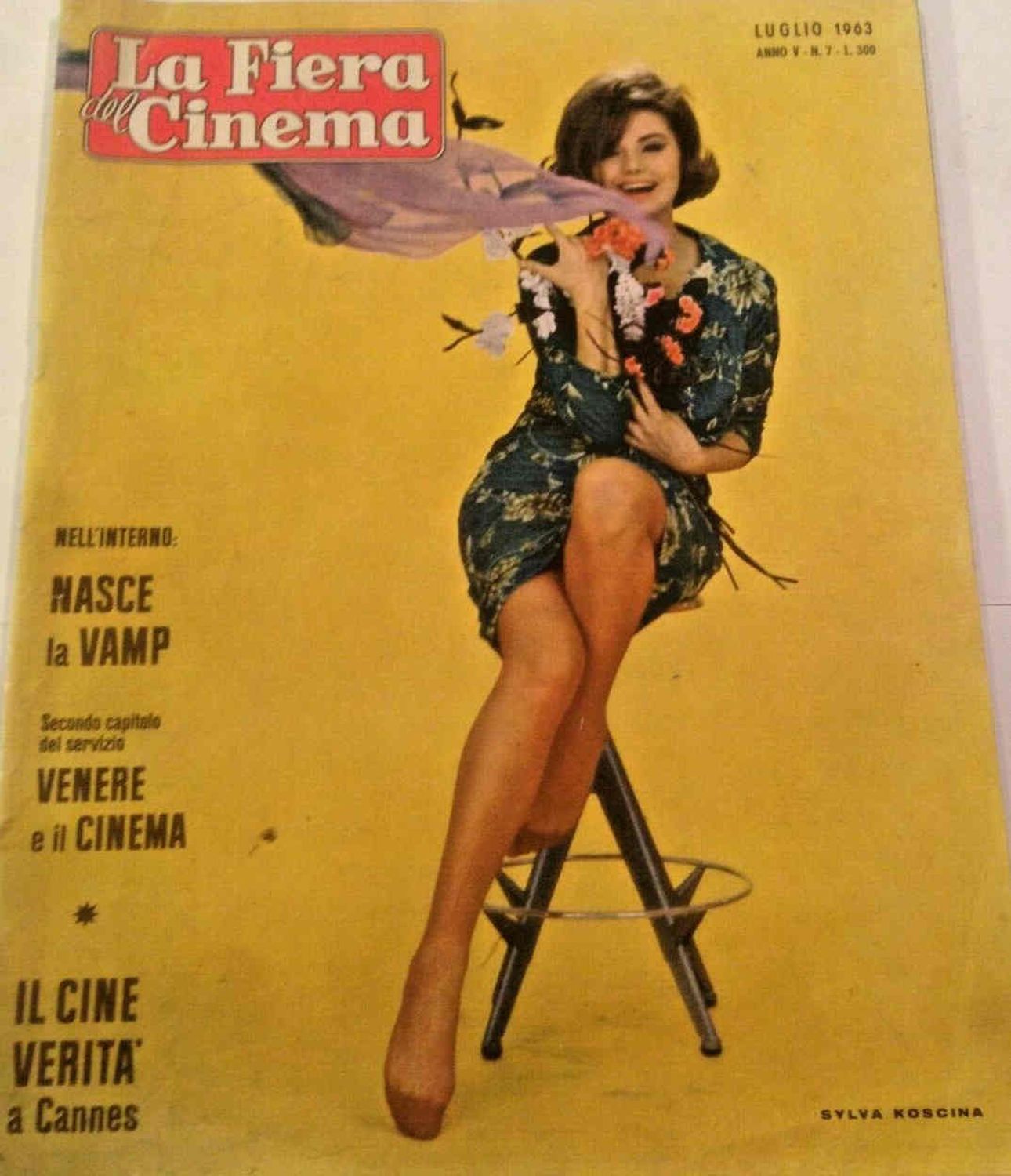 FIERA DEL CINEMA | LA magazine side cover July 1963