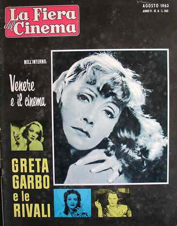 FIERA DEL CINEMA | LA magazine side cover August 1963
