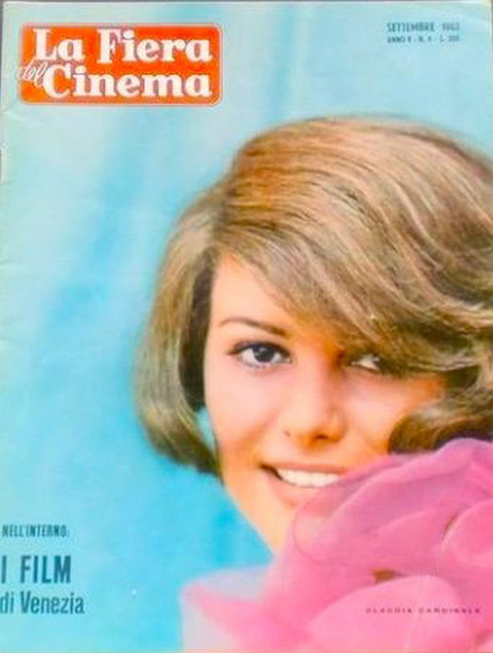 FIERA DEL CINEMA | LA magazine side cover September 1963