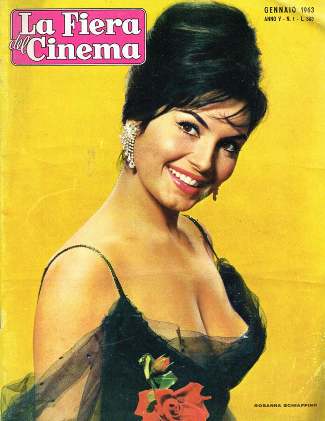 FIERA DEL CINEMA | LA magazine side cover January 1963