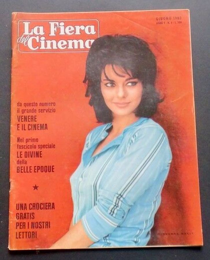 FIERA DEL CINEMA | LA magazine side cover June 1963
