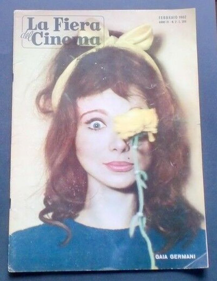 FIERA DEL CINEMA | LA magazine side cover February 1962
