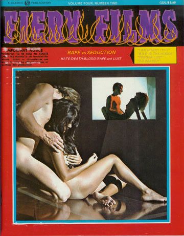 FIERY FILMS magazine side cover  Vol 4 # 2  1970