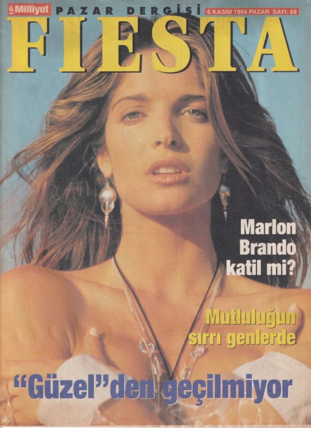 FIESTA TURKEY magazine side cover Issue 68 6 November 1994