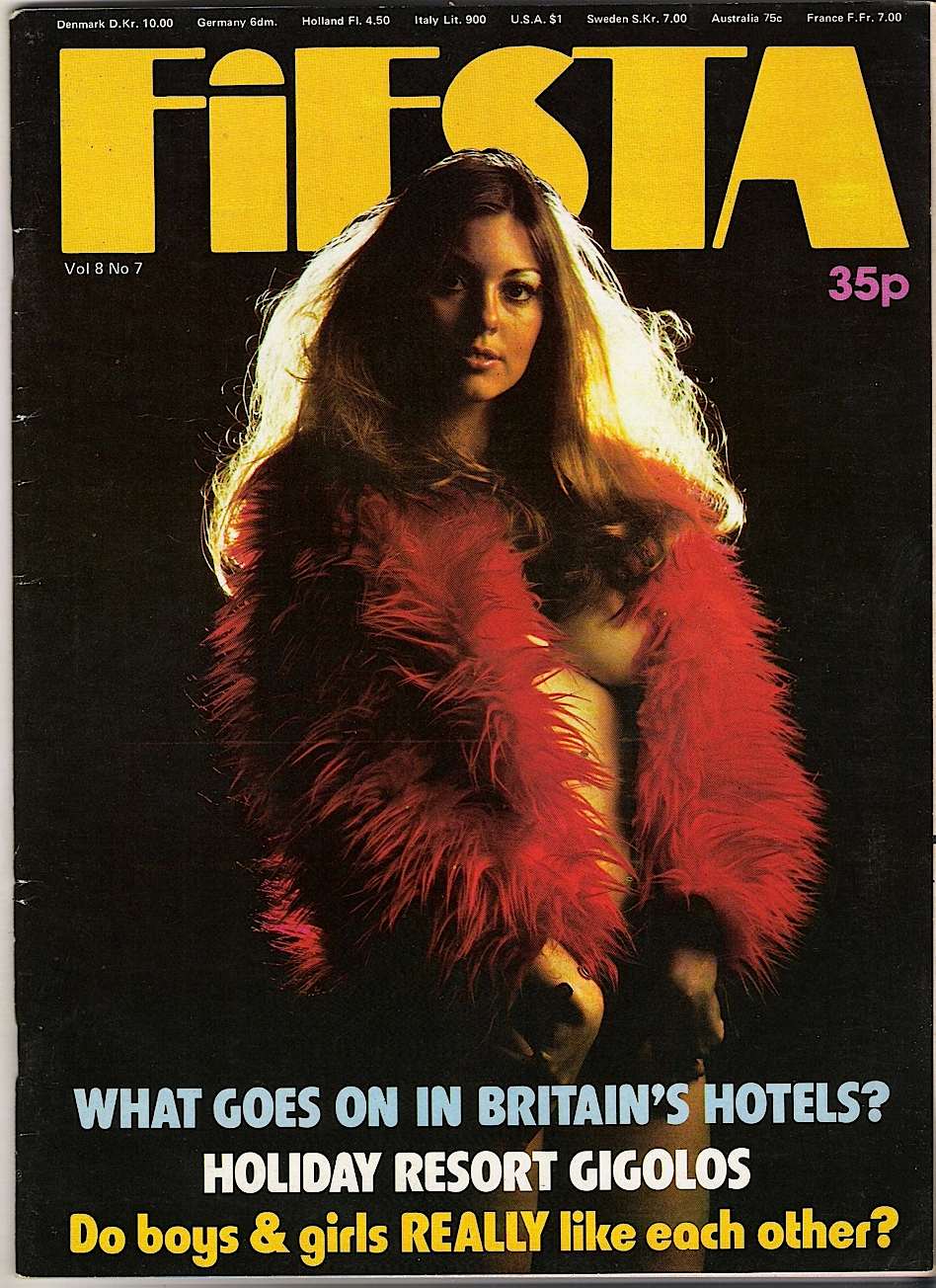 FIESTA (UK) magazine side cover  Vol 8 No  7  July 1974