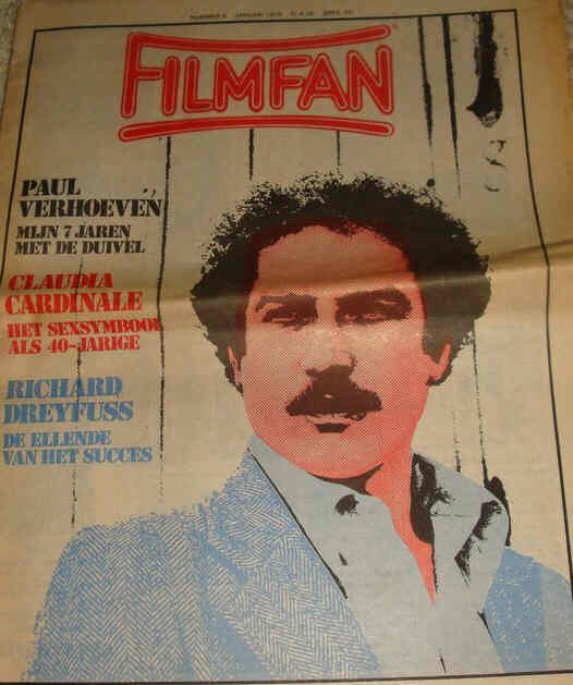 FILMFAN magazine side cover Issue 5 January 1979