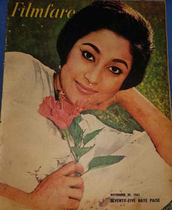 FILMFARE magazine side cover 30 November 1962