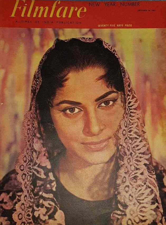 FILMFARE magazine side cover 20 December 1962