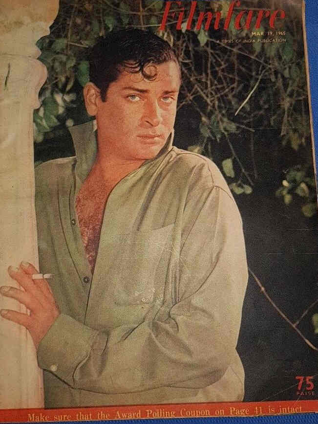 FILMFARE magazine side cover 19 March 1965