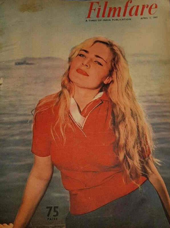 FILMFARE magazine side cover 2 April 1965
