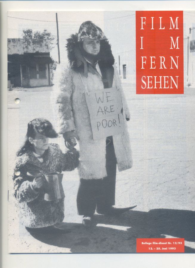 FILM IM FERNSEHEN magazine side cover Issue 12 12 June 1993