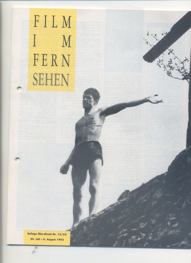 FILM IM FERNSEHEN magazine side cover Issue 15 24 July 1993