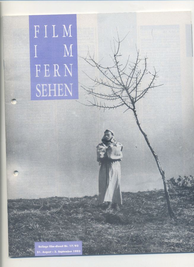 FILM IM FERNSEHEN magazine side cover Issue 17 21 August 1993