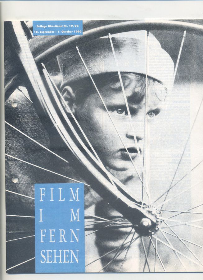 FILM IM FERNSEHEN magazine side cover Issue 19 18 September 1993