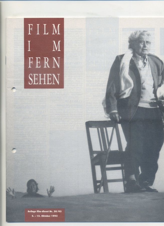 FILM IM FERNSEHEN magazine side cover Issue 20 2 October 1993