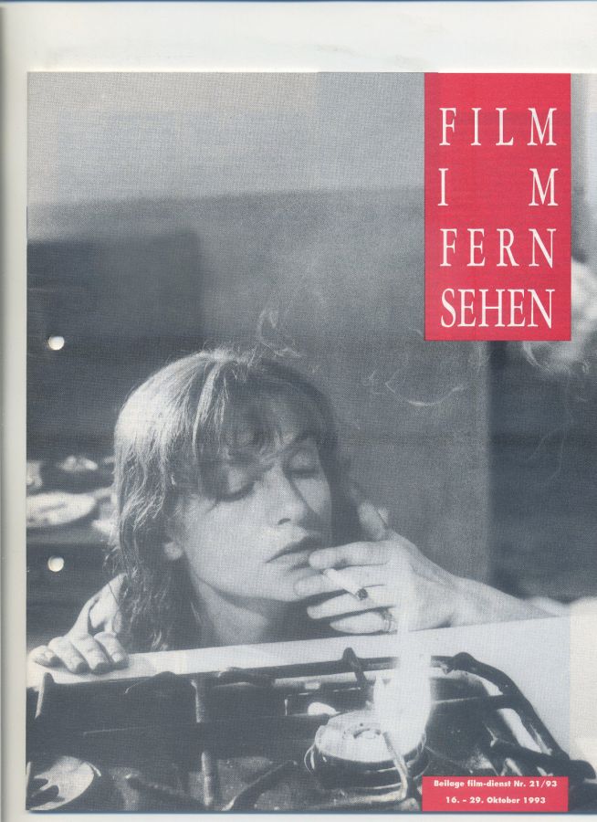 FILM IM FERNSEHEN magazine side cover Issue 21 16 October 1993