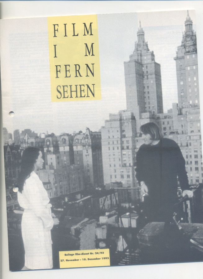 FILM IM FERNSEHEN magazine side cover Issue 24 27 November 1993