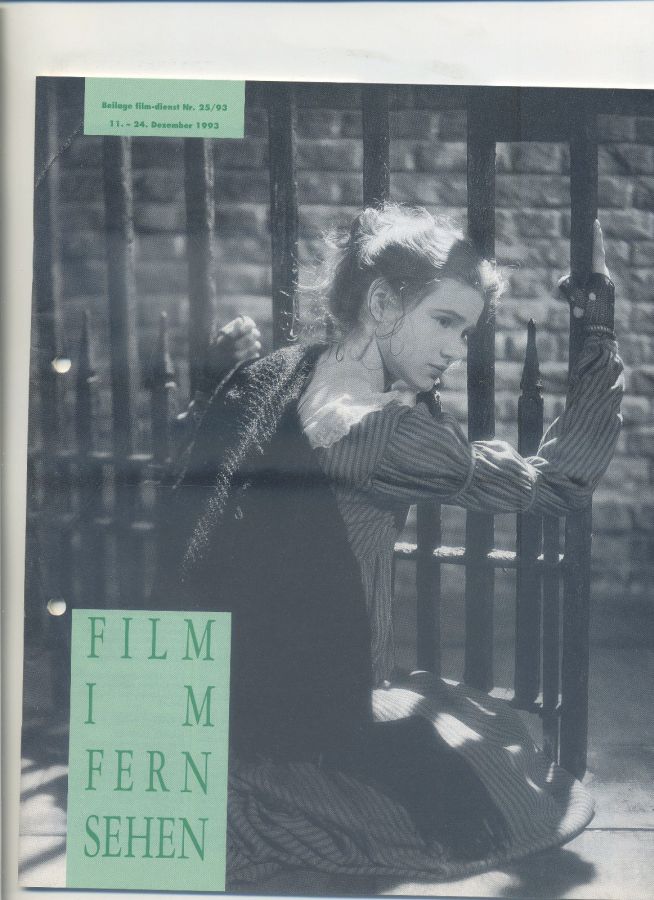 FILM IM FERNSEHEN magazine side cover Issue 25 11 December 1993