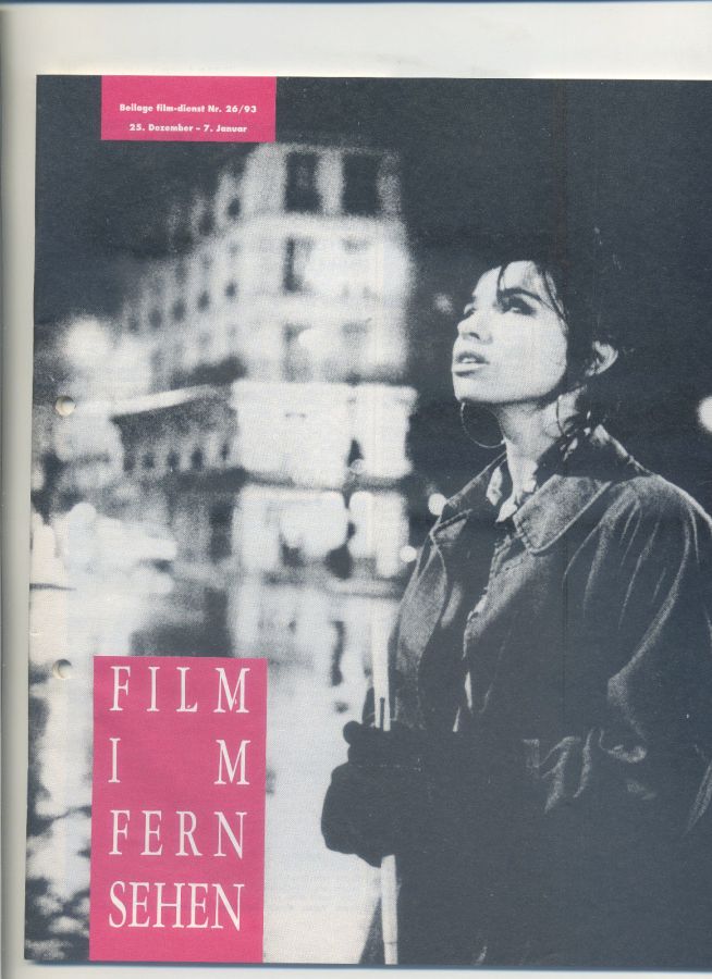 FILM IM FERNSEHEN magazine side cover Issue 26 25 December 1993