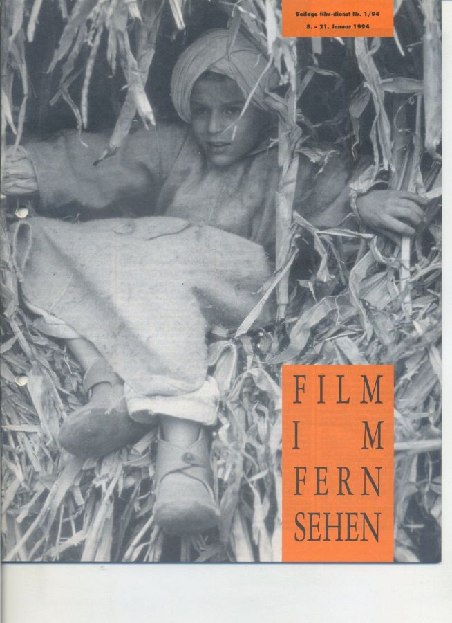 FILM IM FERNSEHEN magazine side cover Issue 1 8 January 1994