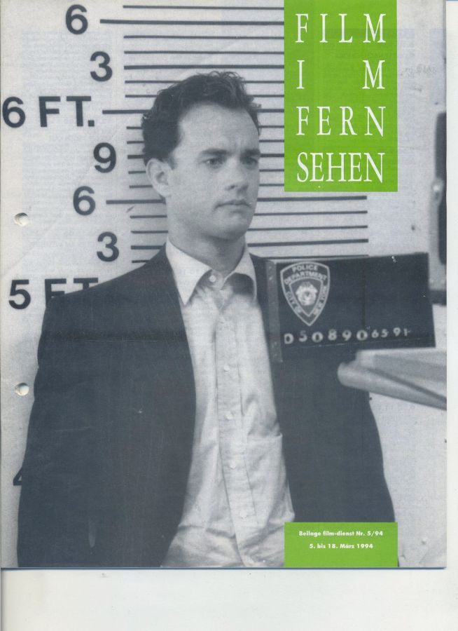 FILM IM FERNSEHEN magazine side cover Issue 5 5 March 1994