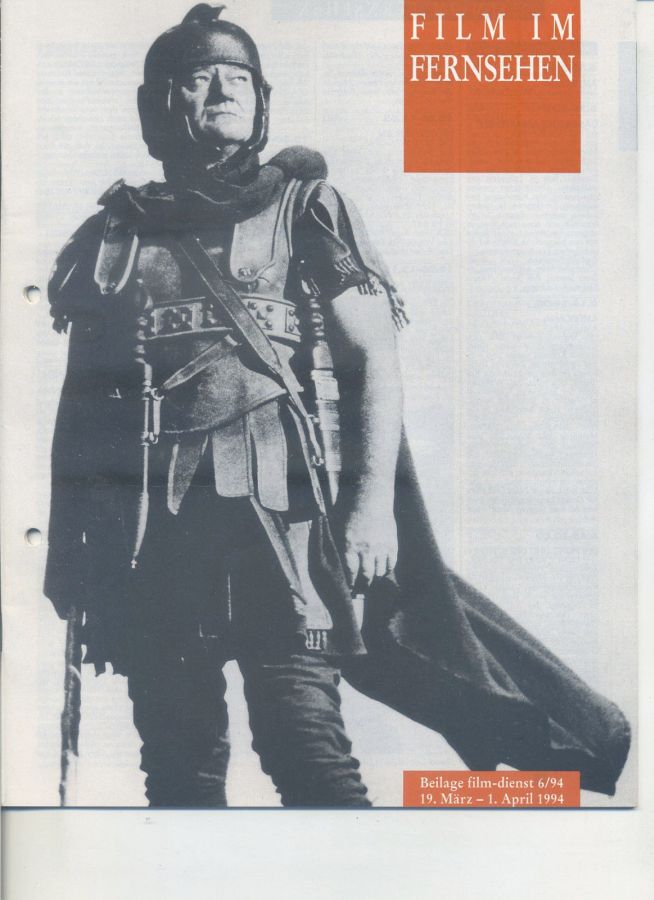 FILM IM FERNSEHEN magazine side cover Issue 6 19 March 1994